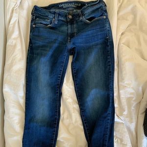 dark wash skinny jeans